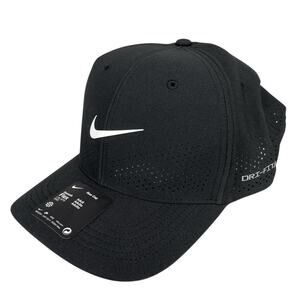 Nike Dri-FIT ADV Rise Structure Swoosh Flex Cap Unisex Size L/XL FB5633 010 NWT